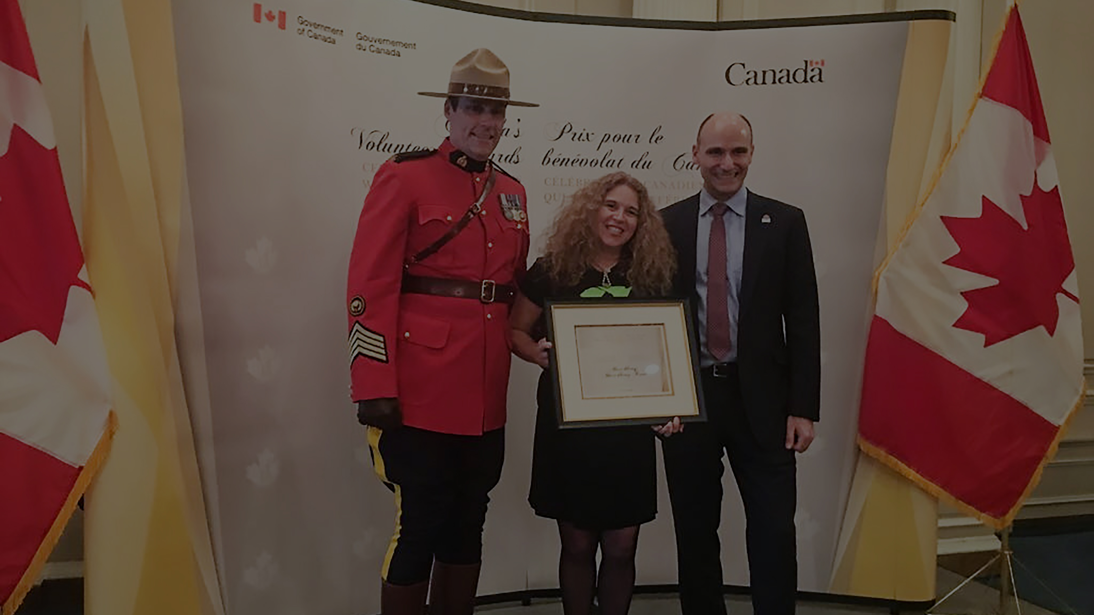 Canada’s Volunteer Awards recipient