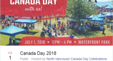 NORTH VANCOUVER CANADA DAY 2018