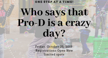 2019| Pro-D SMILE Camp | Oct 25th